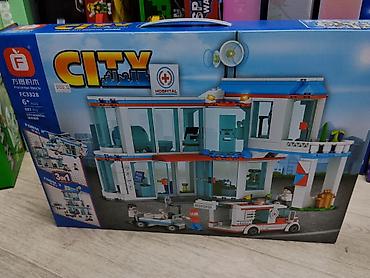 Игрушки: Конструктор Farange Block CITY Hospital FC3328 - Тематика: городская — 1