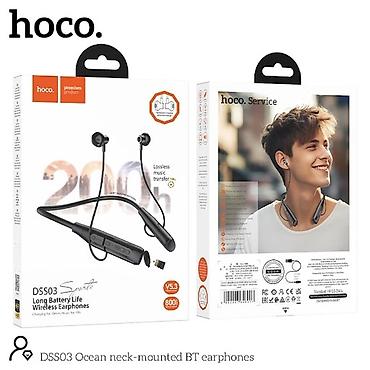 black: Беспроводные гарнитуры, Hoco, Новый, цвет - Черный — 2