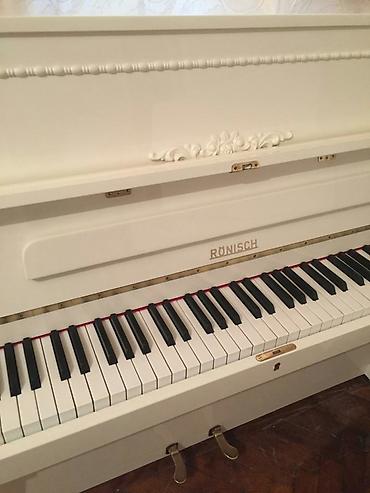 Musiqi alətləri: Pianino RÖNISCH Almaniya stehsalı. Əla vəziyyədədi. Cadırılma və — 5