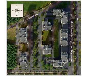 archa group: 3 комнаты, 135 м², Асанбай мкр Элитка, 7 этаж, ПСО (под самоотделку) — 3