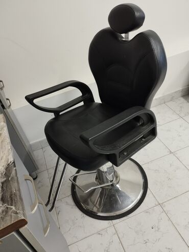 salon kreslo: Б/у, Кресло для стрижки