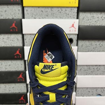 Кроссовки и спортивная обувь: Nike Dunk Low Retro “Midnight Navy/Varsity Maize” - Классическая — 6