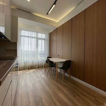 дизайн квартиры 104 серии в бишкеке: 1 комната, 44 м², Элитка, 9 этаж, Евроремонт