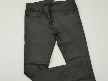 czarne luźne t shirty: Jeans, Zara, S (EU 36), condition - Good