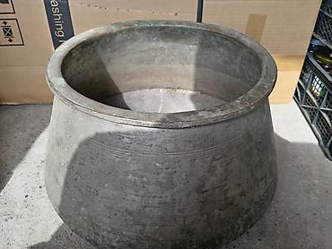 19 litre su: İşlənmiş, Aş qazanı, rəng - Gümüşü, Mis — 1