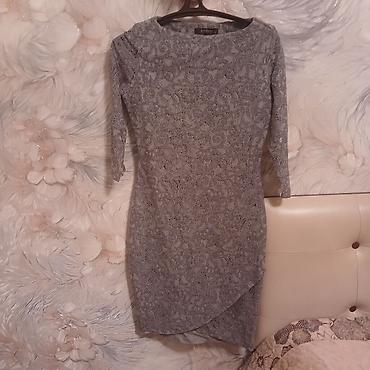 Gündəlik donlar: Qadın paltarı dəsti 1) Qara əsaslı çiçək naxışlı uzun don - Uzun — 5