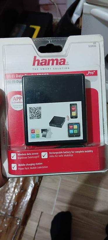 notebooklar: Hama Wi‑Fi Data Reader SD/USB – mobil yaddaş oxuyucu və Wi‑Fi körpü — 5
