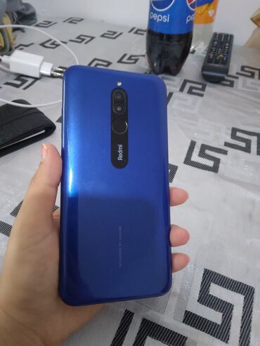 Xiaomi: Xiaomi Redmi 8, 32 GB, rəng - Göy, 
 Barmaq izi, İki sim kartlı