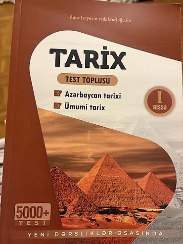 Testlər: Məhsul: “Tarix – Test Toplusu (I hissə)” Redaktor: Anar İsayevi̇n — 1