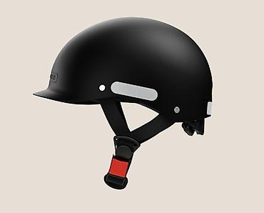 Шлемы: Городской мотоциклный, велосипедный/электросамокатный шлем с визором — 4