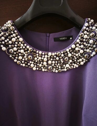 Ziyafət donları: Zərif ziyafətlik donlar dəsti 1) Nanə yaşılı uzun don - Üst hissəsi — 4