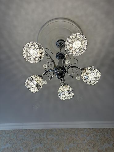 cıraq: Çılçıraq, 5 lampa, Metal — 3
