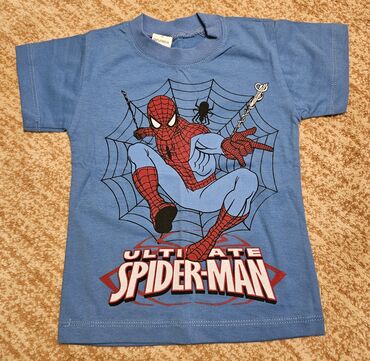 sator za princeze: Round neck, Short sleeve, Spiderman