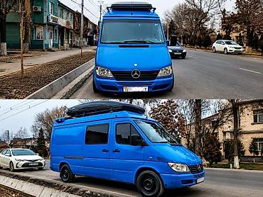 борттук кузов: Mercedes-Benz Спринтер: 2002 г., 2.7 л, Кол менен иштөөчү, Дизель, Van — 5