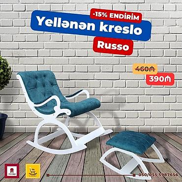 Kreslolar: Yeni, Kreslo-kaçalka, Kredit yoxdur, Şəhərdaxili pulsuz çatdırılma — 5