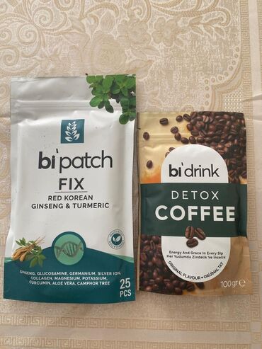 Məhsullar Bilio Global şirkətinə aid olan bi’patch FIX və bi’drink