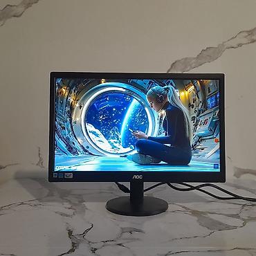 Мониторы: Монитор, AOC, Б/у, LCD, 18" - 19" at lalafo.kg — 2 Мониторы: Монитор, AOC, Б/у, LCD, 18" - 19" — 2