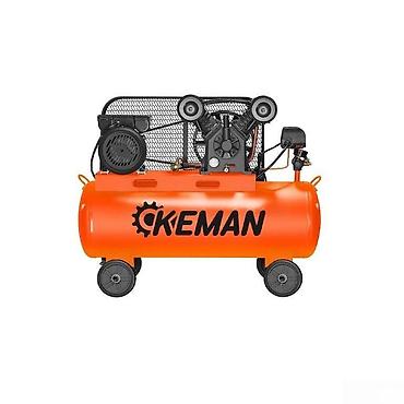 Kompressor "Keman" ✅ Model: KM100L-Y ✅ Brend: KEMAN ✅ Tipi: Qayış