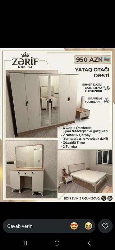 İkinəfərlik çarpayı, Dolab, Yeni lalafo.az -da İkinəfərlik çarpayı, Dolab, Yeni