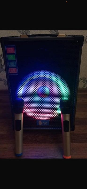 philips musiqi: Daşınan karaoke səs sistemi – LED işıqlı böyük dinamik və 2 ədəd — 1