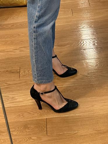 Sandale: Escada Sport Original Koza I saten Odlicne I preudobne Ocuvane — 10