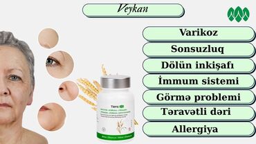 Vitaminlər və BAƏ: Tiens sağlamlıq məhsulları paketi 1) Qlukozamin kapsulları (Tiens — 5