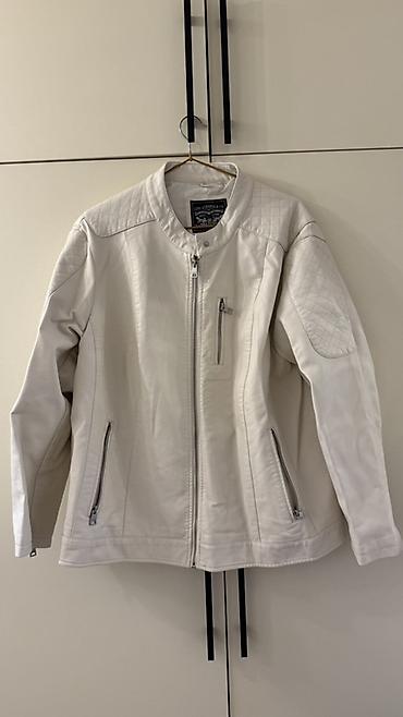 ucuz kask: Levi Strauss & Co. kişi dəri gödəkçə - Rəng: açıq krem/ivori - — 1
