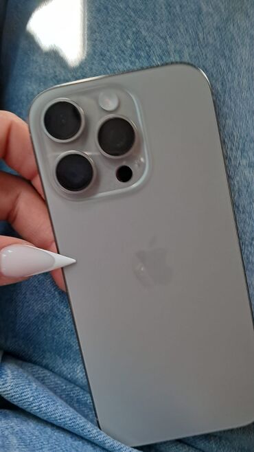 16 pro satış: IPhone 16 Pro, 128 GB, Desert Titanium, Simsiz şarj, Sənədlərlə