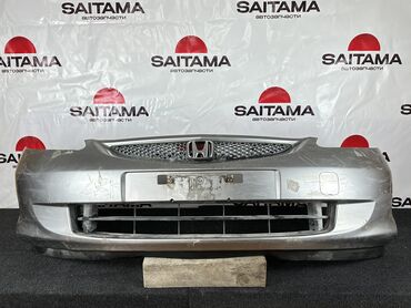 борт кузуп: Передний Бампер Honda 2002 г., Б/у, цвет - Серебристый, Оригинал