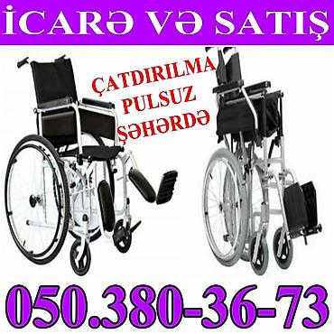 Tibbi məhsullar: Məhsul: Manuel əlil arabaları – icarə və satış Təsvir: - Müxtəlif — 4