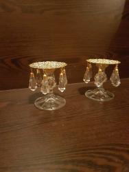 Şamdanlar: ● Şamdan ● Təzə. Çexoslovakiya istehsalı. 2 ədədi - 70 azn. Tək — 2