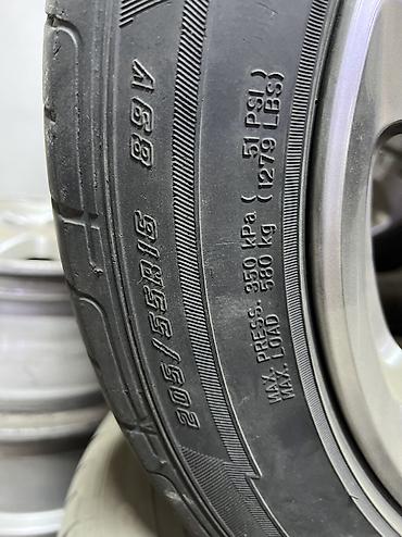 daf 2013: Шины 205 / 55 / R 16, Лето, Б/у, Комплект, Легковые, GoodYear — 2