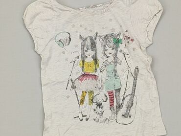 Koszulki: Koszulka, H&M, 1.5-2 lat, 86-92 cm, stan - Zadowalający