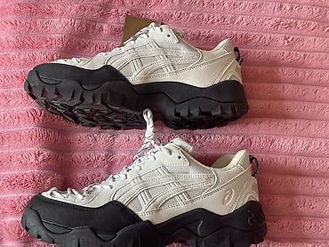 спортивный костюм россия: Мужские кроссовки, 42, Asics, Новый, цвет - Серый, Самовывоз, Бесплатная доставка, Платная доставка — 3