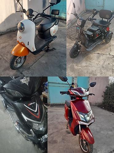 Скутеры: Продаю электро скутера . есть 48 и 60 вольт на полном ходу состояние — 1