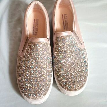 pink cipele: Espadrilles, Skechers, 38