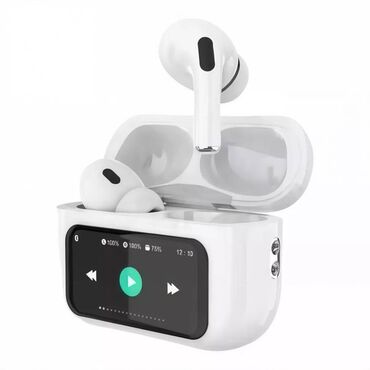 airpods 5: Вакуумдук, Башка бренд, Жаңы, Электр зымсыз (Bluetooth), Классикалык