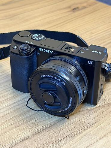 📸 Sony Alpha 6100 + 16–50mm f/3.5–5.6 OSS obyektiv satılır