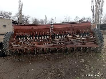 Зерновые сеялки: Зерновая сеялка прицепная (механическая), широкозахватная. Основные — 3