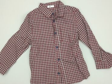 Shirts: Shirt 4-5 years, condition - Very good, pattern - Cell, color - Red