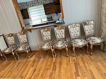 Qonaq otağı dəstləri: İşlənmiş, Masa və oturacaqlar, Divan, Servant, Kredit yoxdur — 7