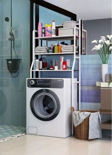 Техника для кухни: Стеллаж для ванной Washing Machine Rack TM-011.** Ванные комнаты