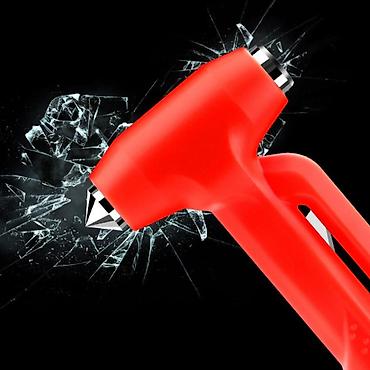 Avtomobil üçün alətlər: Avtomobil üçün şüşə sındıran çəkic və təhlükəsizlik kəməri üçün bıçaq — 6
