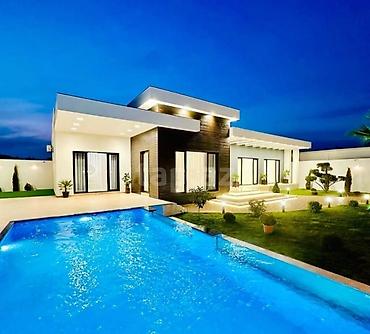 Daşınmaz əmlak: Müasir dizaynlı villa – geniş həyət və hovuz kompleksi - Layihə — 6