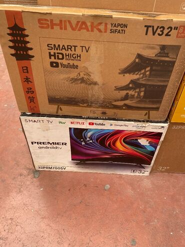 shivaki electronics: Yeni Televizor Shivaki LED ekran 32" HD (1366x768), Ödənişli çatdırılma
