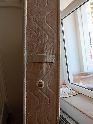 Matraslar: Iki neferlik matras satilir. Çarpayisi istikbaldan idi. Eni 1.80 — 4