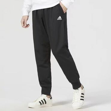 Брюки: Мужские брюки, M (EU 38), Adidas, Новый, цвет - Черный, Самовывоз, Платная доставка