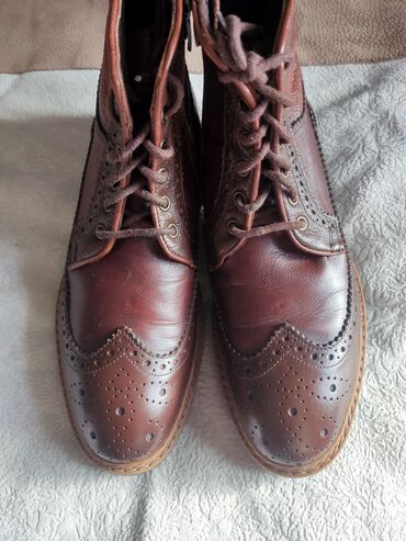 Botinkalar: Məhsul: Türkyə Fabrik istisali. Kişi üçün dəri broq (chelsi) çəkmələr — 4