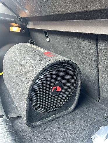 кнопка start stop: Активный автомобильный сабвуфер Nakamichi NBT-805A (басовая труба) - — 1