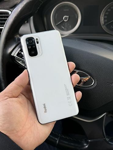 rant ace: Redmi, Redmi Note 10, Б/у, 128 ГБ, цвет - Белый, 2 SIM — 1